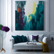 Transform your living space into an enchanting canvas of impressionistic art. This captivating composition captures the finest details of architectural elements and HD images in interior designs. Deli
