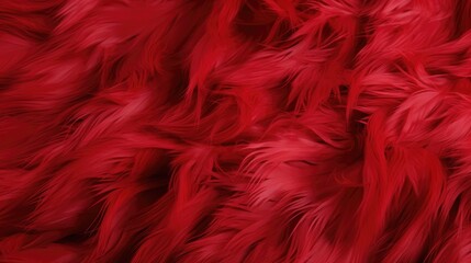 red feathers background