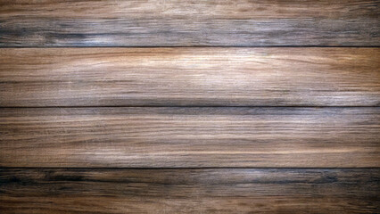 Poster - Old wood light brown texture background, wood planks. Grunge wood wall pattern. High quality photo