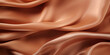 © TatjanaMeininger - Brown textured silk fabric abstract background