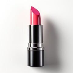 Canvas Print - A close up of a lipstick on a white surface