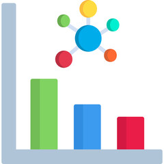 Wall Mural - Histogram Icon