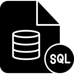 Sticker - Structured Query Language Icon