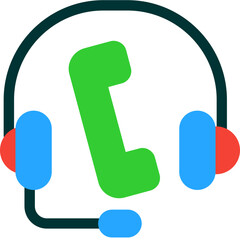 Sticker - Call Center Icon