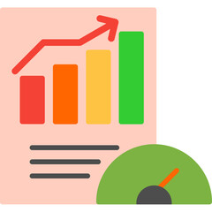 Wall Mural - Benchmarking Icon