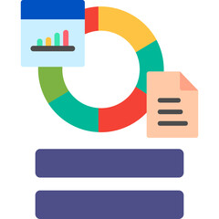 Canvas Print - Analytics Icon