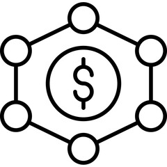 Poster - Blockchain Icon