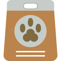 Canvas Print - Pets Food Icon