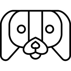 Sticker - Japanese Chin Icon