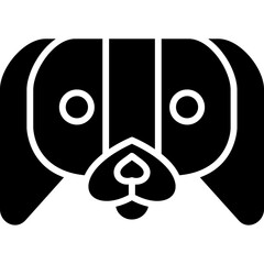 Wall Mural - Japanese Chin Icon