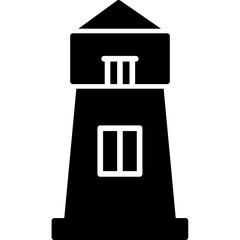 Wall Mural - Lighthouse Icon