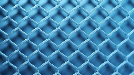  background of blue mesh. Generative Ai.