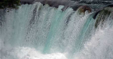 Sticker - Waterfall, Krka Natural Park, Near Sibenik in Damaltia, Croatia