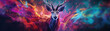 © The_AI_Revolution - Mystical Creature: A Colorful Stunning Mythical Animal, Ideal for Screensavers and Desktop Backgrounds