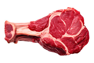 Wall Mural - TOMAHAWK meat isolated on white