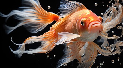 Wall Mural - Goldfish, Background Image, Background For Banner, HD