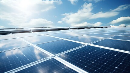 Canvas Print - Aerial view of Solar panel, photovoltaic, alternative electricity source - concept of sustainable resources on a sunny day, Phuoc Dinh, Ninh Phuoc, Ninh Thuan, Vietnam