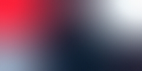 Wall Mural - Abstract red white blue tricolor flag gradient. Pastel multicolor gradient foil shimmer background texture. pink burnt blue white fiery golden foil, Color gradient, ombre. Rough, grain, noise.