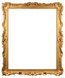 Fototapeta  - Patterned picture frame on a transparent background, in PNG format.