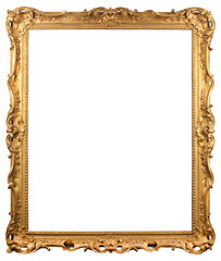 Patterned picture frame on a transparent background, in PNG format.