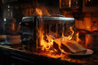 Burning toaster, careless handling of electrical appliances, short circuit