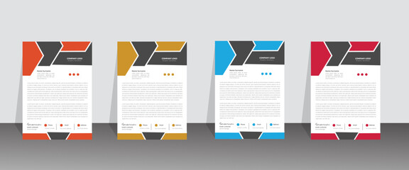 professional letterhead designs, templates a4 size