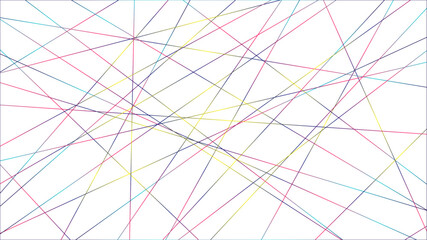 Random line pattern background. Decorative pattern with random gradient lines. Random chaotic lines abstract geometric pattern vector background.	
