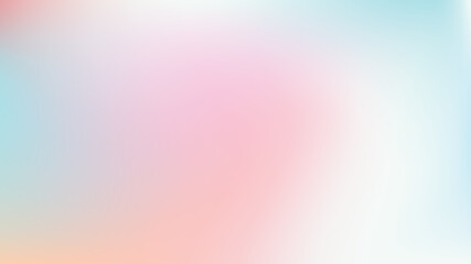 Aufkleber - Universal gradient backgrounds in light pastel colors. Vibrant Gradient Background. Blurred Color Wave. For covers, wallpapers, branding, social media and other projects. For web and printing.