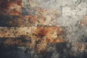 Wall Mural - Abstract wall texture, Generative AI