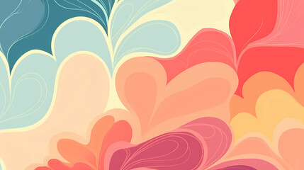 Simple vector abstract poster web page PPT background