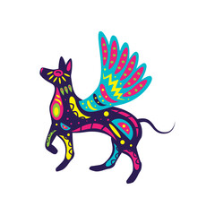 Sticker - alebrijes mexican culture