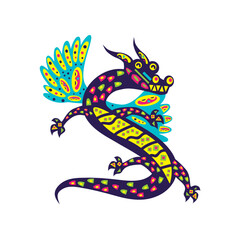 Sticker - alebrijes monster design