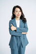 © Timeimage - Image of young Asian business woman on background
