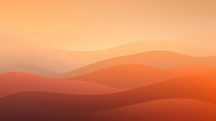 Minimalist earth tone gradient abstract wave abstract poster web page PPT background