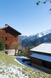 Braunwald, 08.11.23 Helicopter are bringing people from the valley up to the mountains, beecause the 