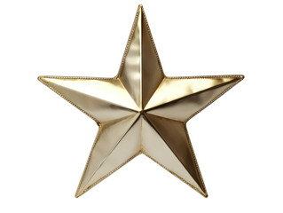 Wall Mural - silver star christmas tree topper.