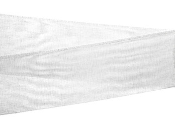 new medical bandage isolated on white, clipping path