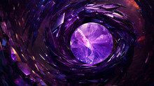 Radiant Purple Gemstone