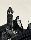 Fototapeta Niebo - Wieża z zegarem