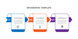 © Haris - Design template infographic vector element with 3 step process for web presentation and information graphic