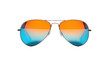 Beautiful Stylish Polarized Sunglasses Isolated on Transparent Background PNG.