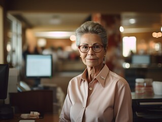 Canvas Print - Authentic Grandma: Capturing the Realities of Multitasking IT Professionals