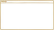© lunarts_studio - Golden Browser Frame