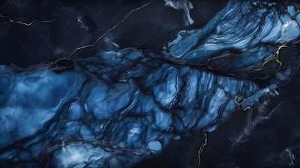 dark color marble texture, black and blue stone marble background texture marble. generative AI.