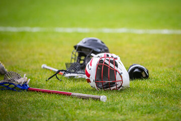 Lacrosse - american team sports themed photograph