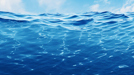  blue water surface background: aqua studio shot texture