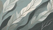 minimalist background inspired by nature. A subtle pattern of leaves, branches, or waves gracefully adorns the canvas, presenting a tranquil visual experience in a muted color scheme