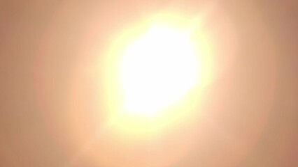 Poster - Real flare lens that is easy to use in blend or overlay modes. The side yellow light shines, creating a colorful reflection of a red and pink halo. Light transition, prism effect, light leakage.