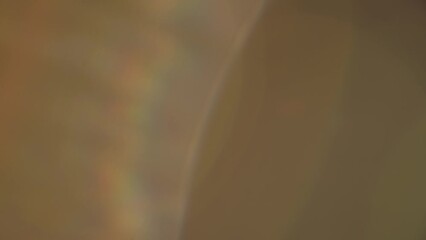 Poster - Real flare lens that is easy to use in blend or overlay modes. The side yellow light shines, creating a colorful reflection of a red and pink halo. Light transition, prism effect, light leakage.