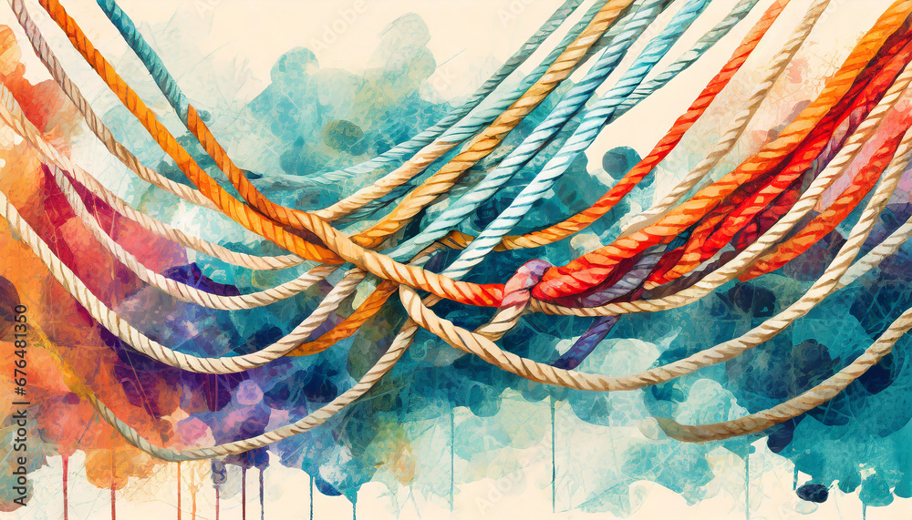 Collective Effort Integration and Unity with teamwork concept as a ...